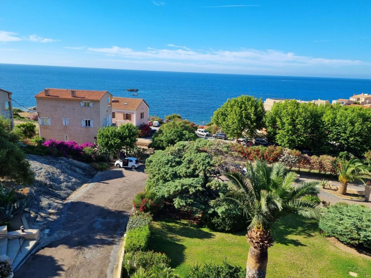 Stella Mare Hotel Algajola  Bagian luar foto